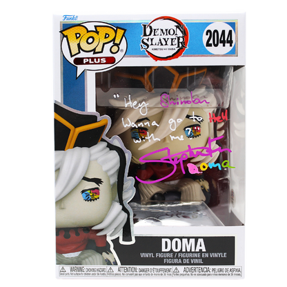 Funko Pop! Demon Slayer - Doma #2044 Signed by Stephen Fu - PSA Certified
