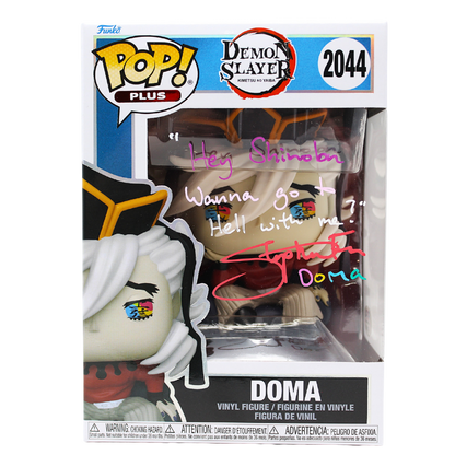 Funko Pop! Demon Slayer - Doma #2044 Signed by Stephen Fu - PSA Certified