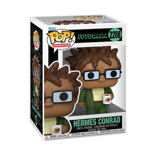 Hermes Conrad Funko Pop! #2208 stock photo in-box Futurama
