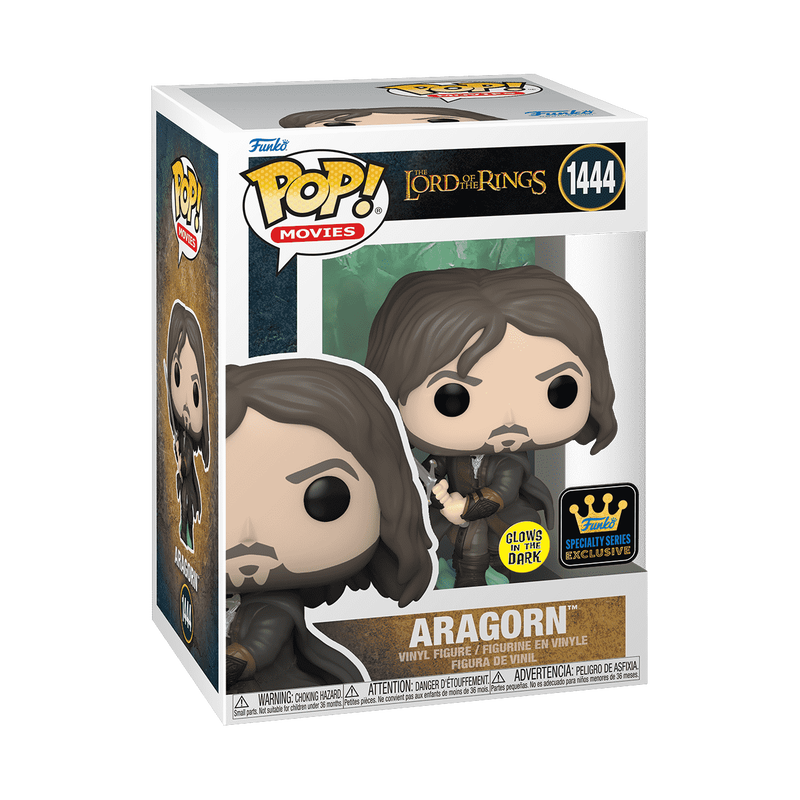 Funko Pop! Lord of the Rings - Aragorn #1444 Glow Specialty Series