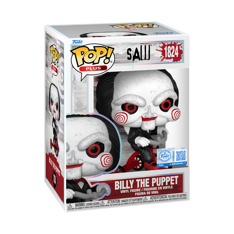 Billy the Puppet Funko Pop #1824 Funko Exclusive in box packaging