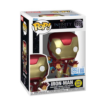 Funko Pop! Plus Marvel Infinity Saga - Iron Man #1555 Glow Exclusive