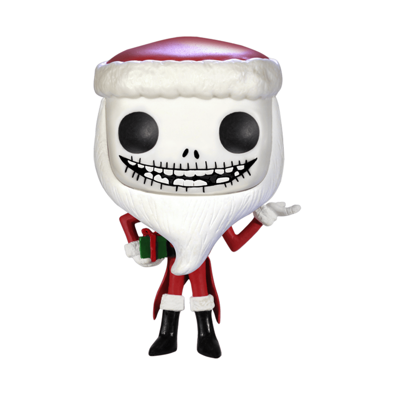 Santa Jack Skellington Funko Pop! #72 stock photo out-of-box from Disney The Nightmare Before Christmas