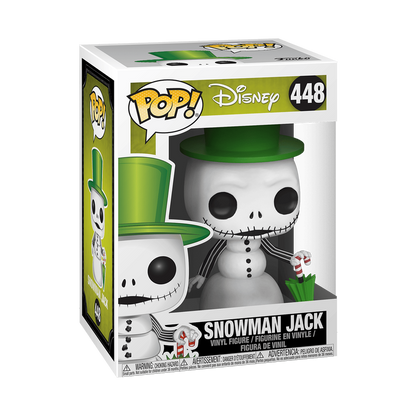Snowman Jack Funko Pop! #448 stock photo in-box from Disney The Nightmare Before Christmas