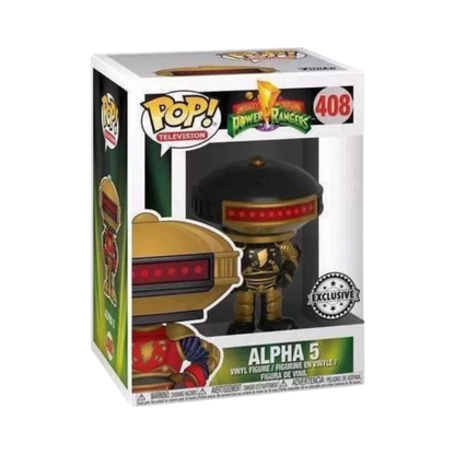 Funko Pop! Power Rangers - Alpha 5 (Gold & Black) #408 BAIT Exclusive