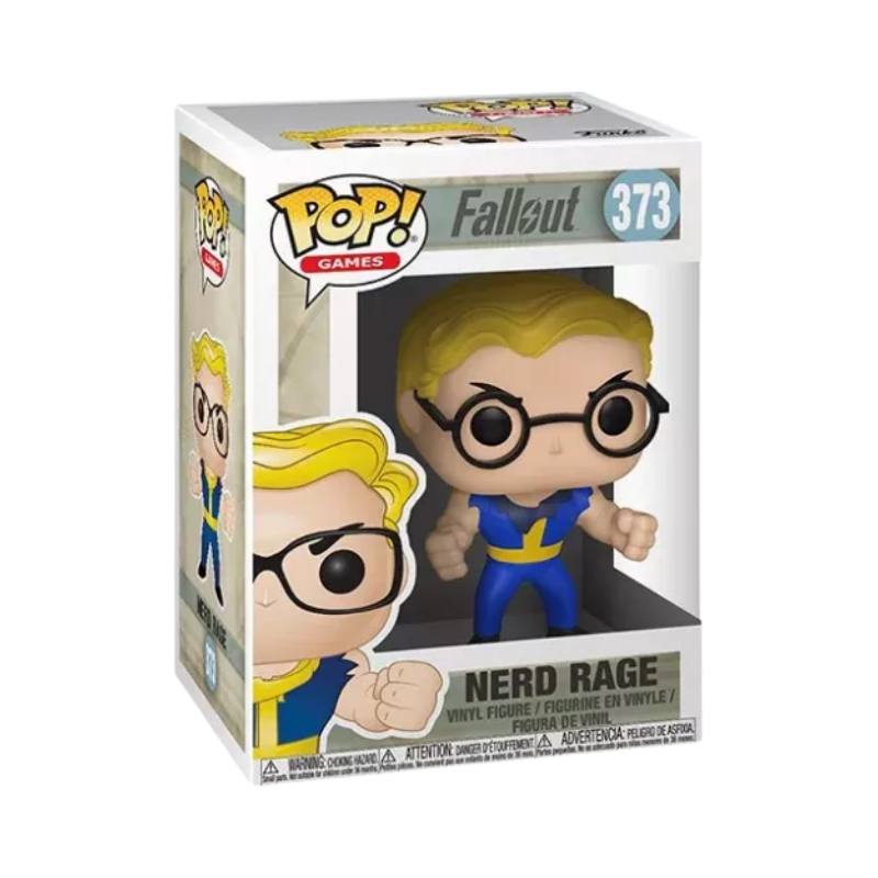 Funko Pop! Games Fallout - Vault Boy (Nerd Rage) #373