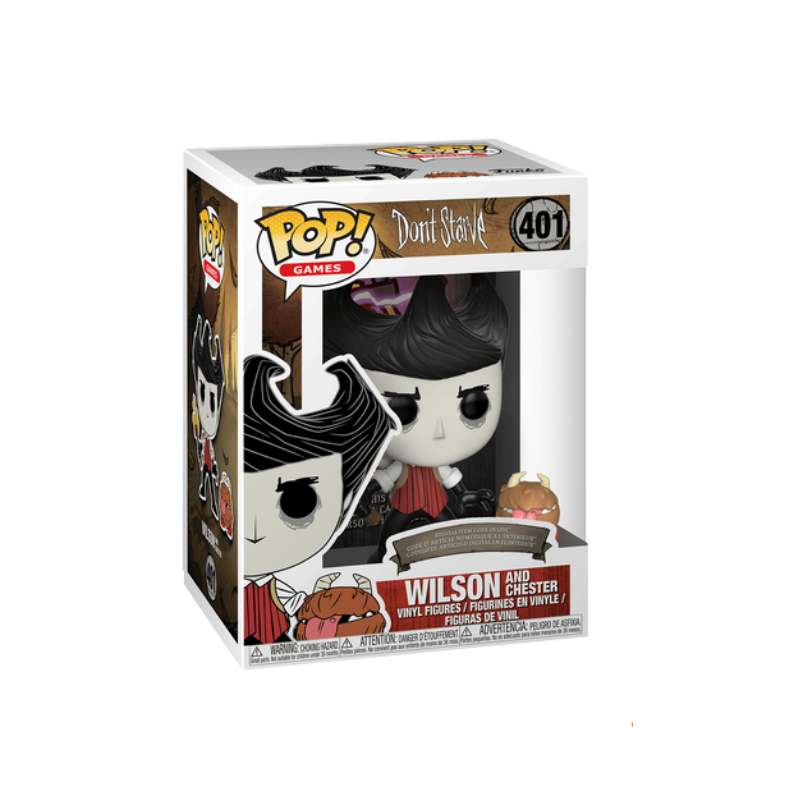 Funko Pop! Games Don't Starve - Wilson with Chester #401