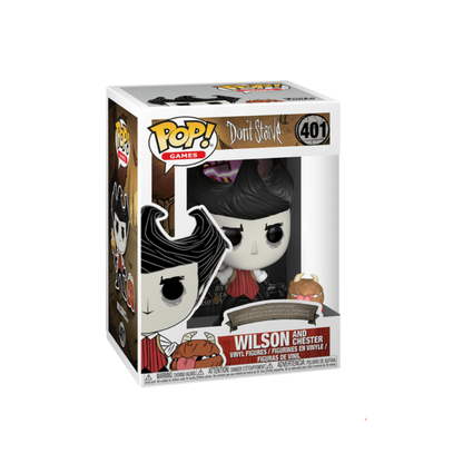 Funko Pop! Games Don't Starve - Wilson with Chester #401