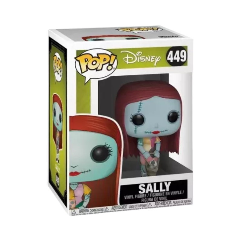 Sally with Bag Funko Pop! #449 stock photo in-box from Disney The Nightmare Before Christmas