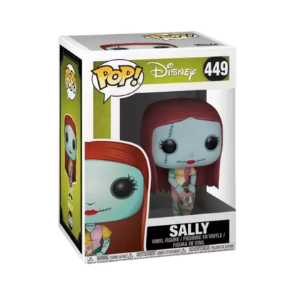 Sally with Bag Funko Pop! #449 stock photo in-box from Disney The Nightmare Before Christmas