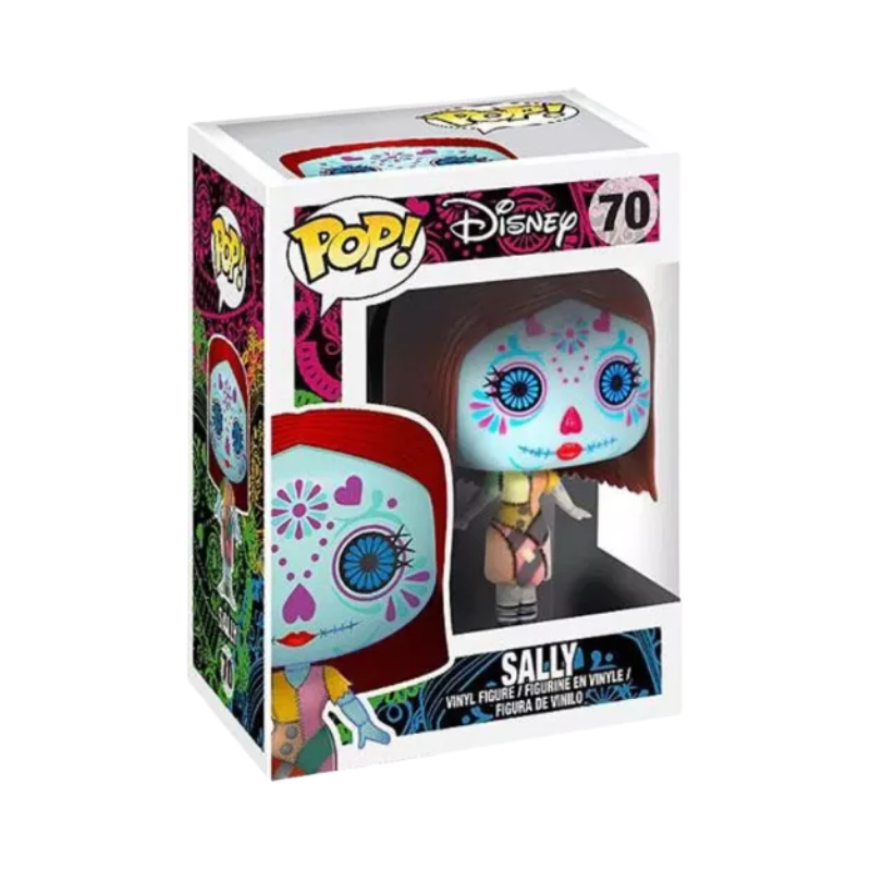 Day of the Dead Sally Funko Pop! #70 stock photo in-box from Disney The Nightmare Before Christmas