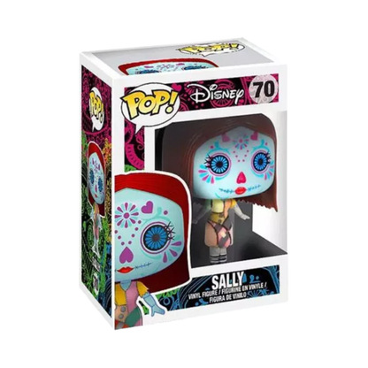 Day of the Dead Sally Funko Pop! #70 stock photo in-box from Disney The Nightmare Before Christmas