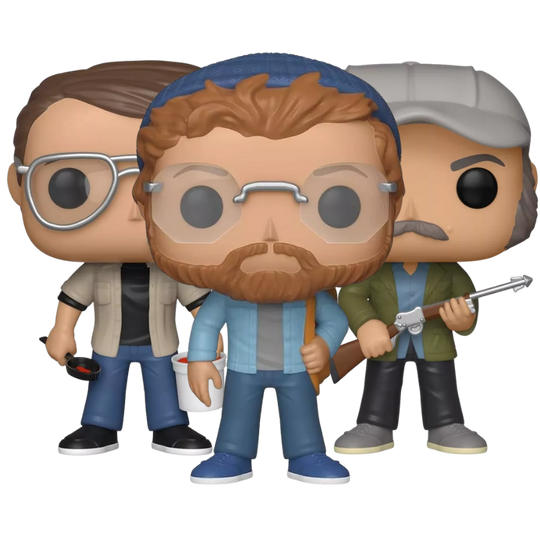 Funko Pop! Jaws Set – Chief Brody #755, Matt Hooper #756 & Quint #757