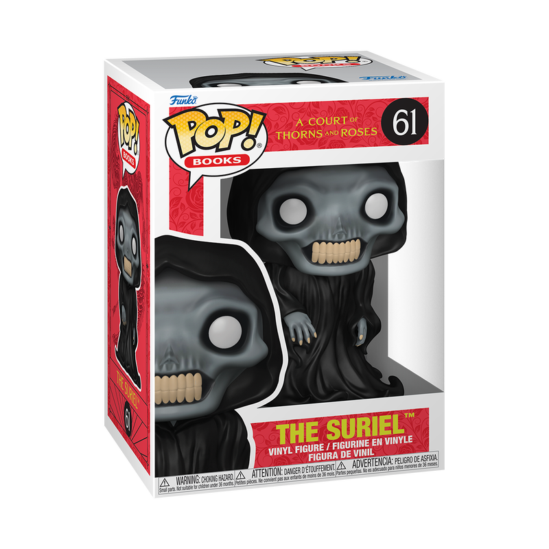 The Suriel Funko Pop! #61 stock photo in-box from A Court of Thorns and Roses ACOTAR