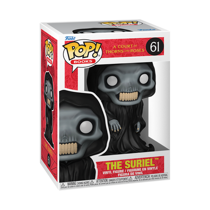 The Suriel Funko Pop! #61 stock photo in-box from A Court of Thorns and Roses ACOTAR