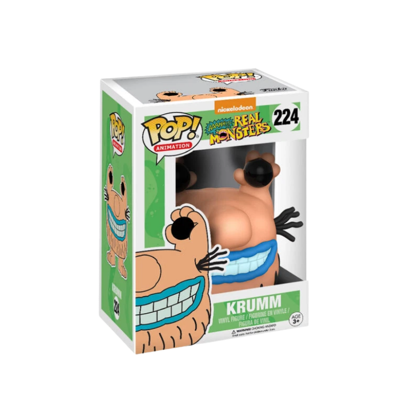 Krumm Funko Pop! #224 stock photo in-box from Aaahh!!! Real Monsters