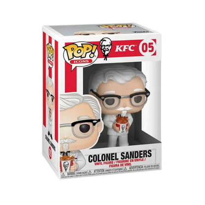 Colonel Sanders Funko Pop! #05 stock photo in-box from Ad Icons KFC