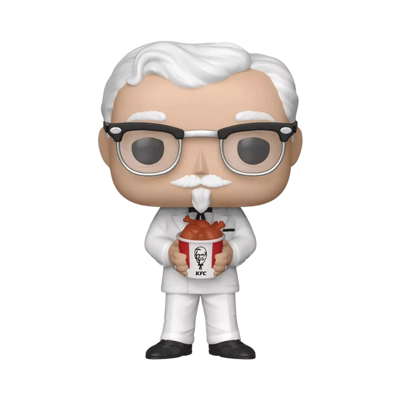 Colonel Sanders Funko Pop! #05 stock photo out-of-box from Ad Icons KFC