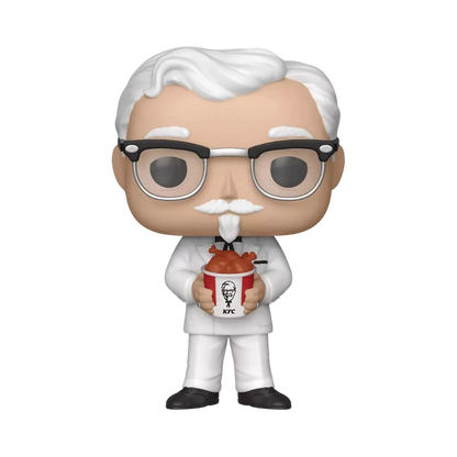 Colonel Sanders Funko Pop! #05 stock photo out-of-box from Ad Icons KFC