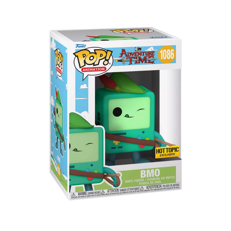 BMO Funko Pop! #1086 Hot Topic Exclusive stock photo in-box from Adventure Time