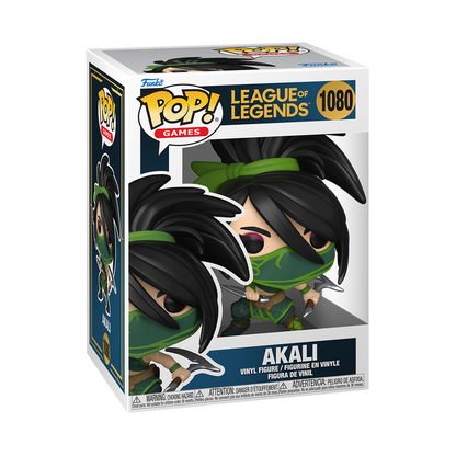 Akali League of Legends Funko Pop Packaging