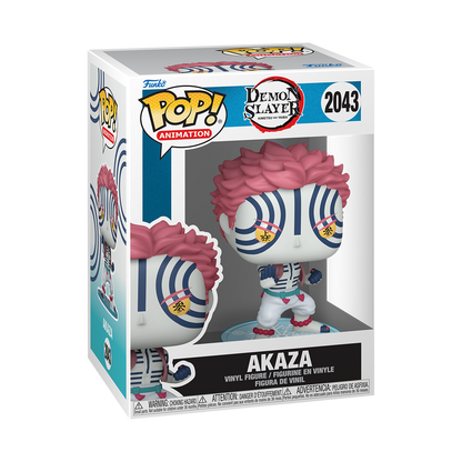 Funko Pop! Demon Slayer Akaza #2043 Funko Pop box packaging front view