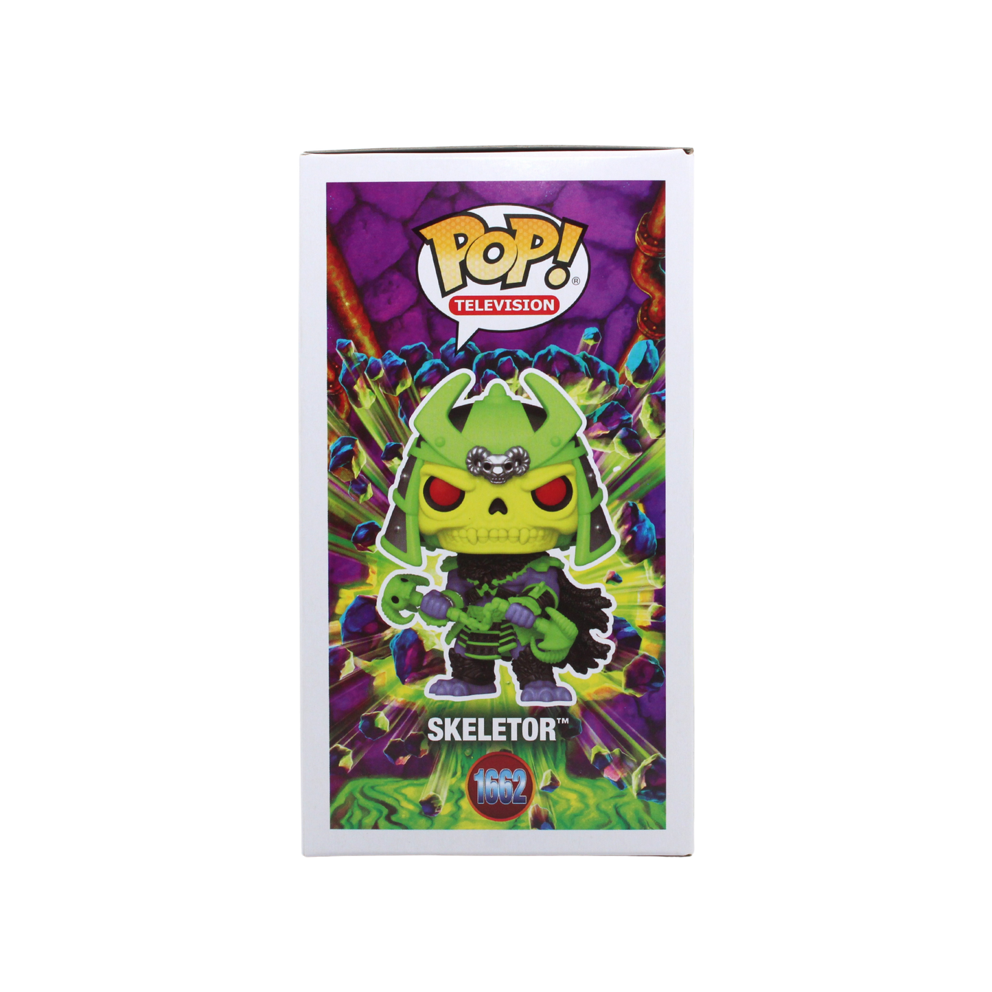 Alan Oppenheimer Signed Turtles of Grayskull Skeletor Funko Pop Figure Left Side