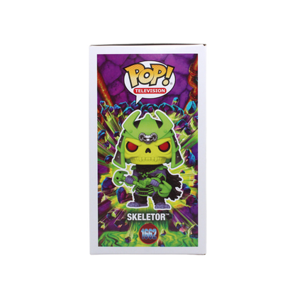 Alan Oppenheimer Signed Turtles of Grayskull Skeletor Funko Pop Figure Left Side