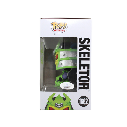 Alan Oppenheimer Signed Turtles of Grayskull Skeletor Funko Pop Figure Right Side