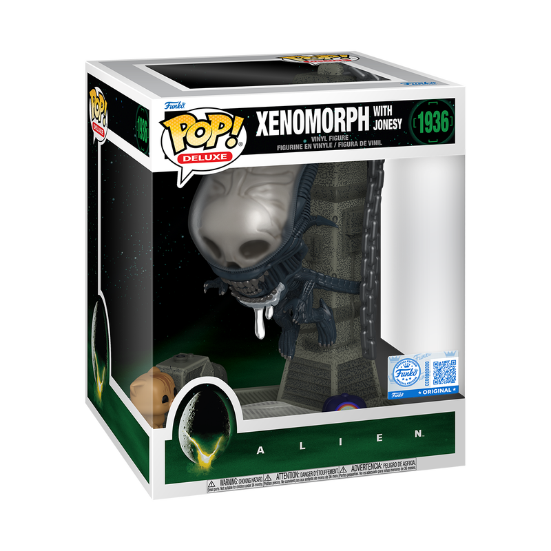 Xenomorph with Jonesy Funko Pop! #1936 Exclusive stock photo in-box from Alien