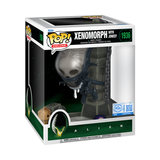 Xenomorph with Jonesy Funko Pop! #1936 Exclusive stock photo in-box from Alien
