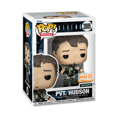 Pvt. Hudson Funko Pop! #2005 Grail Limited Edition 750 Pcs stock photo in-box from Aliens