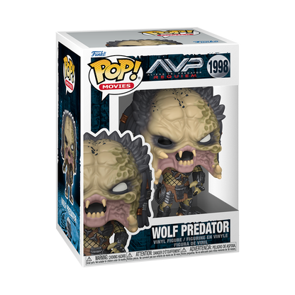 Wolf Predator Funko Pop! #1998 stock photo in-box Aliens vs. Predator Requiem