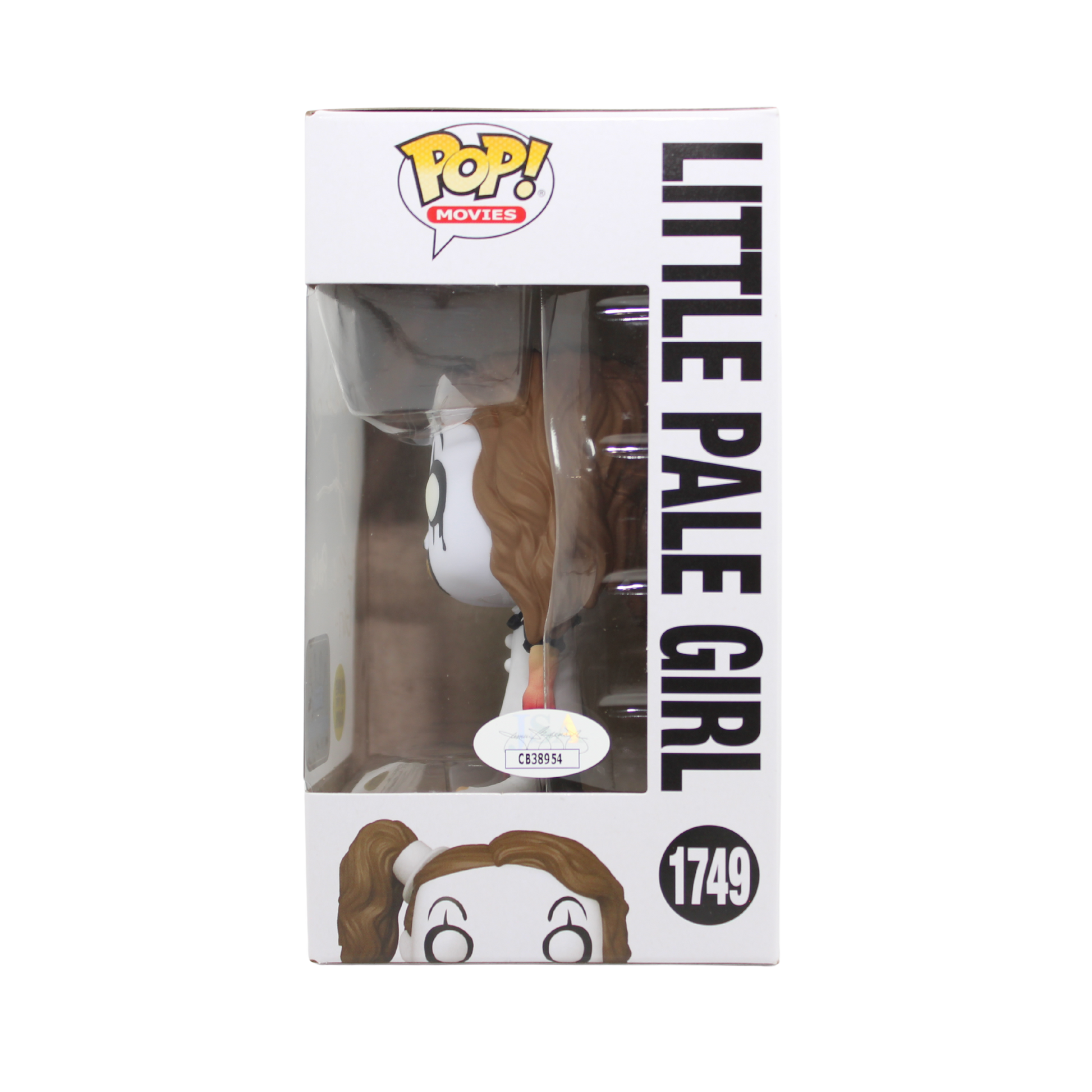 Amelie McLain Signed Terrifier Little Pale Girl Glow Specialty Series Funko Pop Figure Right Side