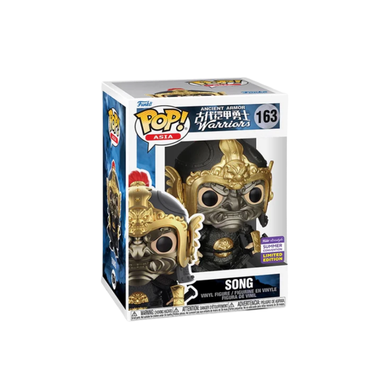 Song Funko Pop! #163 Exclusive stock photo in-box from Ancient Armor Warriors
