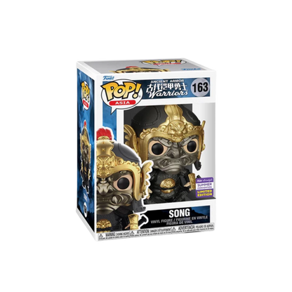 Song Funko Pop! #163 Exclusive stock photo in-box from Ancient Armor Warriors