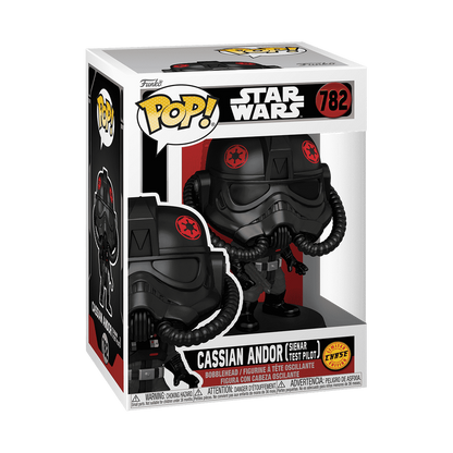 Cassian Andor Funko Pop! #782 Chase stock photo in-box from Andor