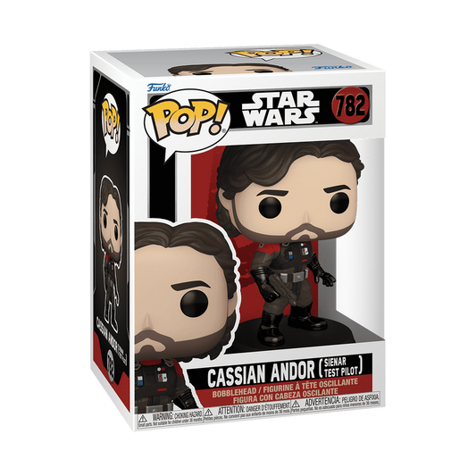 Cassian Andor Funko Pop! #782 Common stock photo in-box from Andor