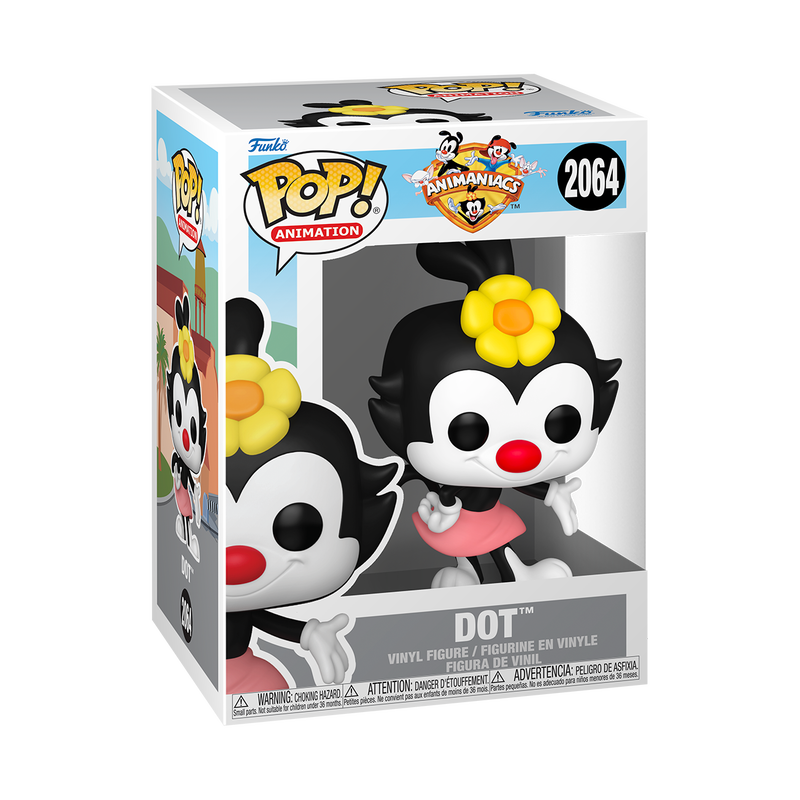 Funko Pop! Animaniacs – Yakko #2066, Wakko #2065, Dot #2064