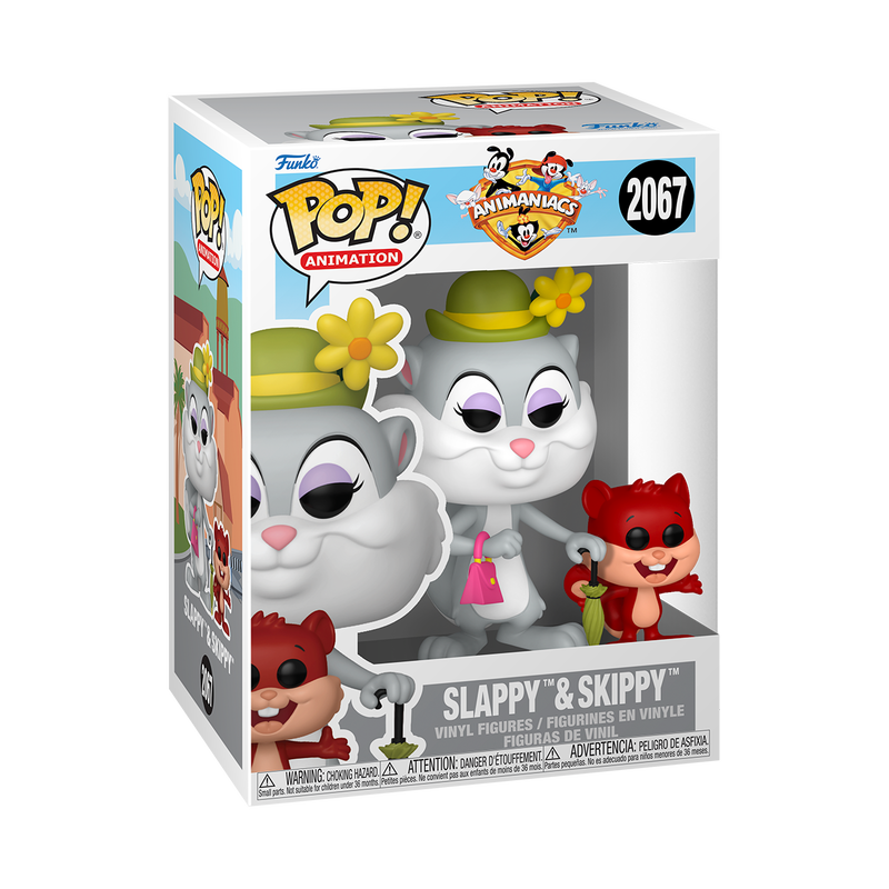 Slappy & Skippy Funko Pop! #2067 in box packaging from Animaniacs