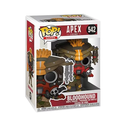 Bloodhound Funko Pop! #542 stock photo in-box from Apex Legends