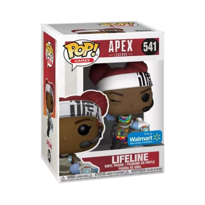 Lifeline Funko Pop! #541 Walmart Exclusive stock photo in-box from Apex Legends