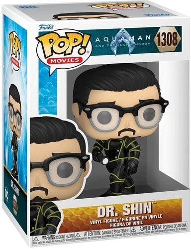 Dr. Shin Funko Pop! #1308 in box packaging from Aquaman