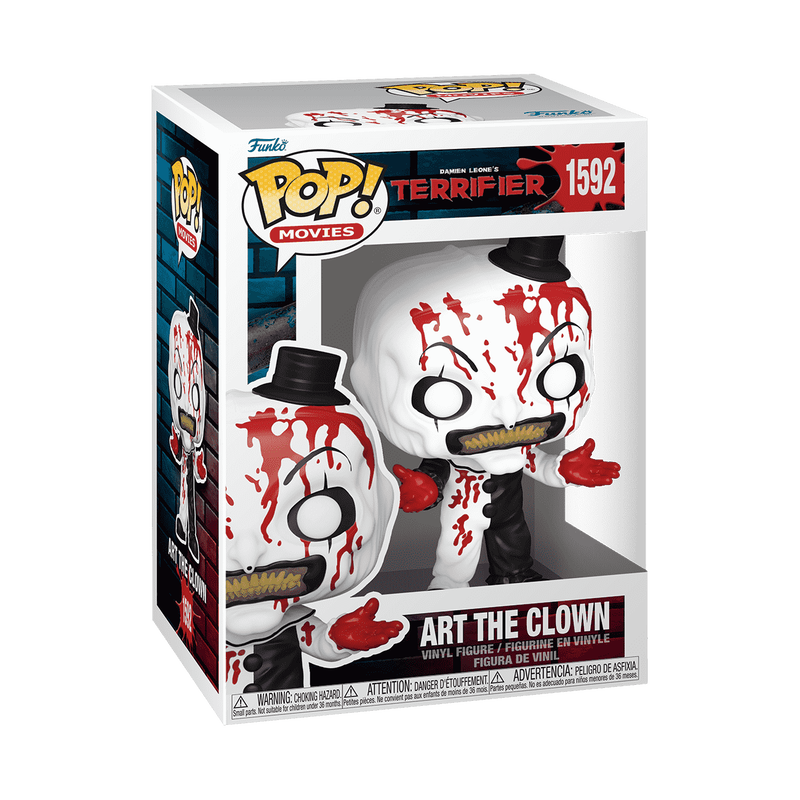 Art The Clown Bloody Terrifier Funko Pop Packaging