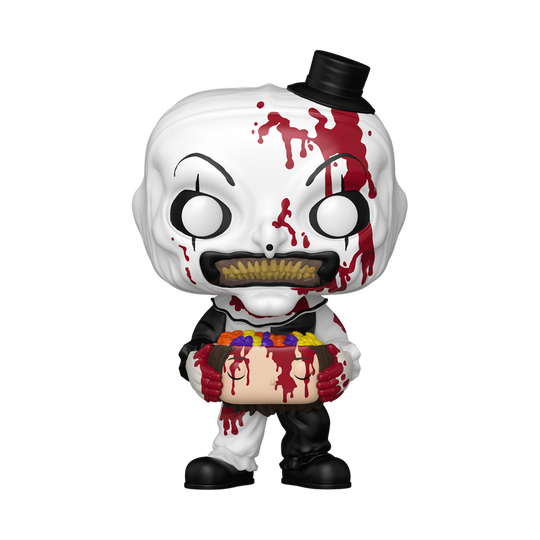 Art The Clown Terrifier Funko Pop Figure Holding Candy Filled Head