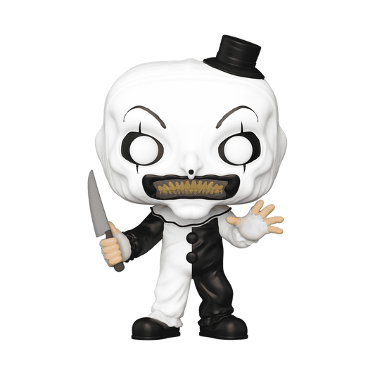Art The Clown Terrifier Funko Pop Figure Holding Knife