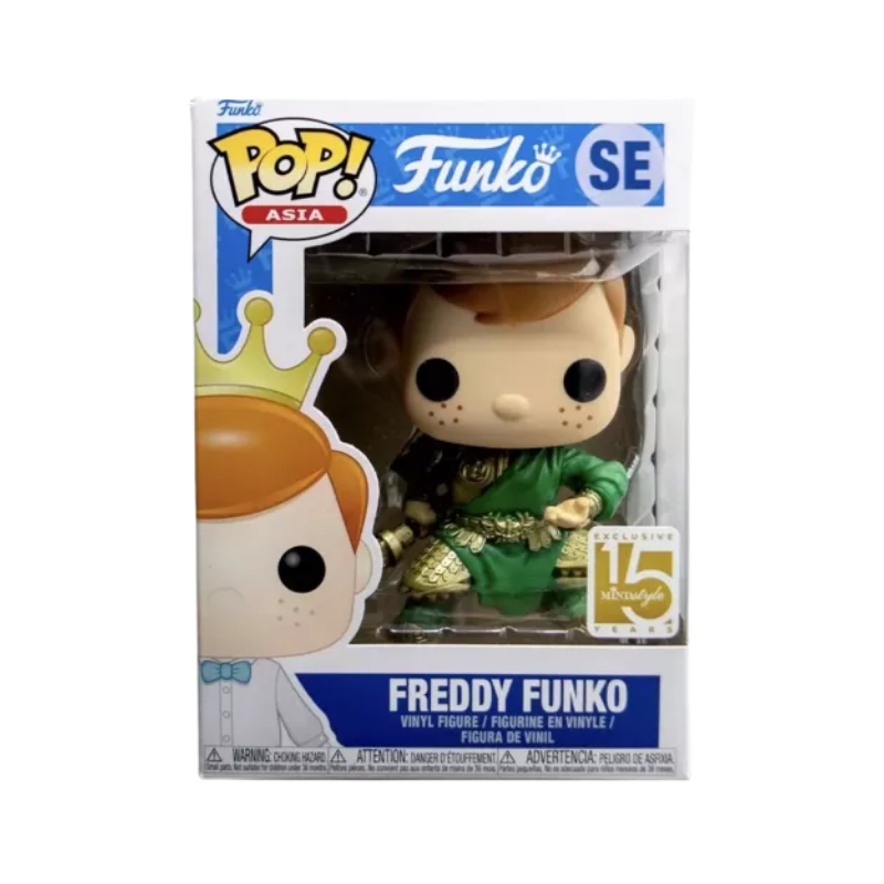 Freddy Funko Guan Yu SE Mindstyle 15 Years Exclusive Funko Pop! stock photo in-box from Funko Asia