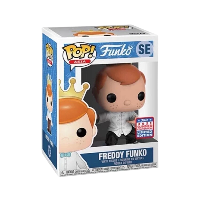 Freddy Funko Kung Fu 2021 Fall Convention Exclusive Funko Pop! stock photo in-box from Funko Asia
