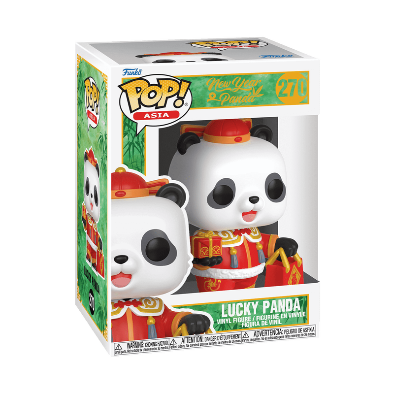 Lucky Panda Funko Pop! #270 stock photo in-box from Asia New Year Panda