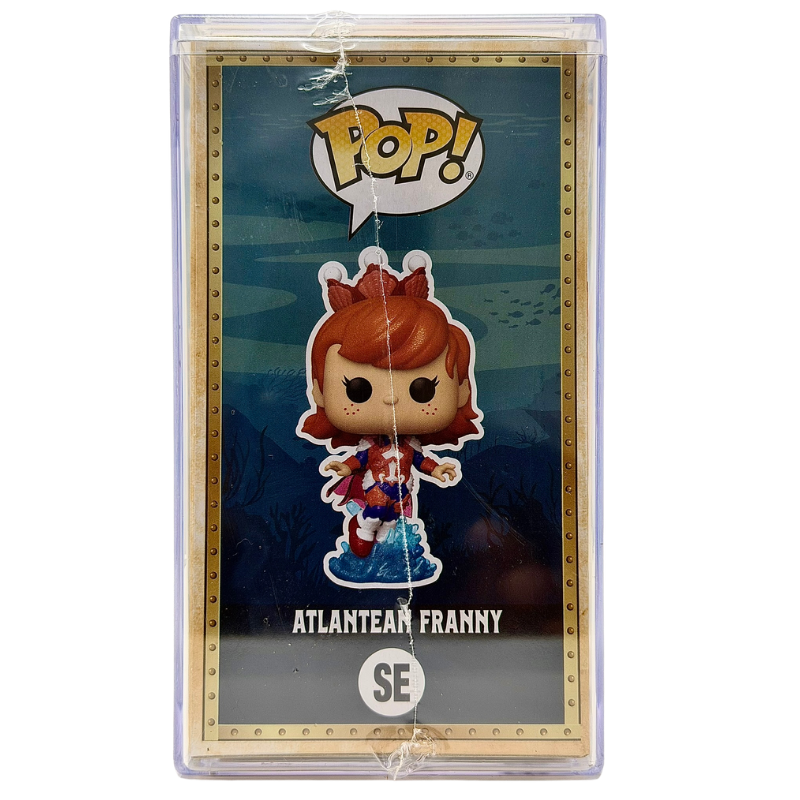 Atlantean Franny Diamond Collection SE Funko Pop! Legendary Limited Edition 1150 Pcs Funko Fundays 2026 Quest for the Grail left side view in-box